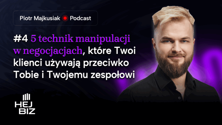 Techniki Manipulacji w Negocjacjach